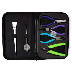 6 Piece Stainless Steel Jewelry Pliers Set for <b>Bracelet</b> Making and DIY - Product Image 6