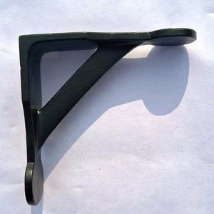 Soporte de estantería de metal resistente para rústica granja industrial Soporte de estante flotante de hierro de calidad con estructura de acero triangular - Product Image 2