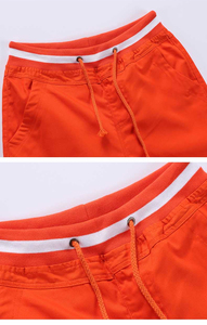 Pantalones Cortos Deportivos Personalizados al por Mayor con Estampado de Dibujos Animados, Ropa Informal de Lona 100% Algodón, Bolsillos, Cintura Media, Cordón Ajustable, Puños, Secado Rápido - Product Image 5