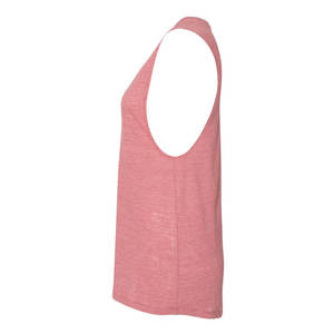 Camisetas sin mangas con cuello redondo para mujer, camisas sin mangas sueltas informales de verano - Product Image 2