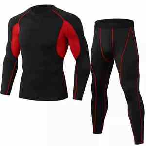 Alta calidad 2 unids/set de secado rápido para hombres Rash Guard Muay Thai Wrestling MMA BJJ ropa deportiva de boxeo traje en caja de alta calidad - Product Image 4