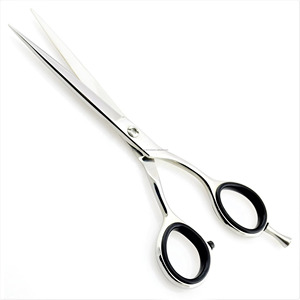 Ciseaux de barbier professionnels en acier inoxydable avec manche en céramique, lame de rasoir, ciseaux de coiffure OEM ODM par INSTRONIX SURGICAL - Product Image 1