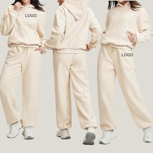 Chándal Deportivo Personalizado para Mujer, Invierno, Estampado, Ecológico, 100% Algodón, con Sudadera con Capucha Transpirable de Peso Medio - Product Image 3