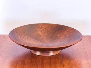 QUALITY PERFECT VERSATILE HANDICRAFT Wooden <b>Dough</b> <b>Bowl</b> Handmade for Fruits or Salads Vintage High-Quality Rustic Farmhouse BOW - Product Image 6