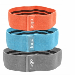 Elastic Fabric Booty Resistance Loop Squat Bands Home Workout Custom Logo Wholesale Exercise Gym Glute - Product Image 4