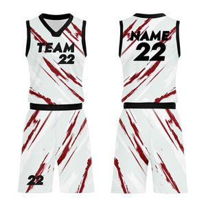 Uniformes de basket-ball OEM en polyester de haute qualité, couleurs et tailles personnalisées disponibles pour les équipes 2025 - Product Image 4