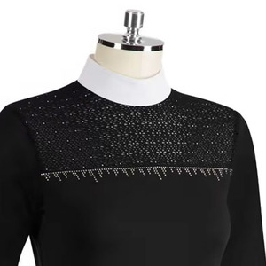 Ropa de deportes al aire libre ecuestre, camiseta de espectáculo de equitación para damas, algodón, poliéster, hecho a medida en Pakistán - Product Image 6