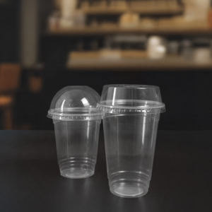 Gobelet en plastique transparent jetable à mur unique 500ml/700ml avec couvercles pour boissons et thé au lait directement du Vietnam - Product Image 4