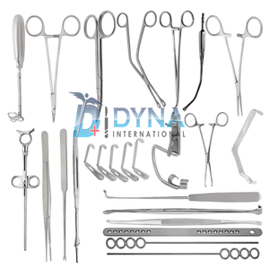 Juego de Instrumentos Quirúrgicos Manuales para Amigdalectomía y Adenoidectomía, Calidad Premium, Reutilizables, de Acero Inoxidable - Product Image 3