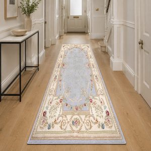 RUGS DEPOT LXDP-0640 Wholesale Multicolor Neutral Minimalist Designer Digital Printed Machine Washable Chenille Rug Non <b>Slip</b> - Product Image 5