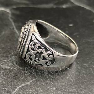 Anillo de Plata de Ley 925 con Diseño de Águila Alada para Hombre, Estilo Americano Impresionante con Animales Silvestres, Regalo - Product Image 4