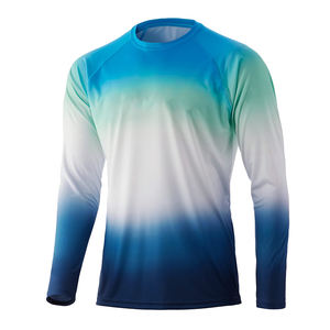 Vêtements de pêche respirants à séchage rapide pour hommes, chemises de camouflage avec protection UV et capuchon de sublimation, vêtements de pêche imperméables - Product Image 6