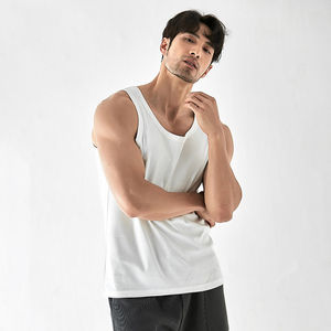 Haute Qualité 3XL Couleur De Base 50 Count 100% Pima Coton Gym Débardeur Plus La Taille Hommes Débardeurs - Product Image 6