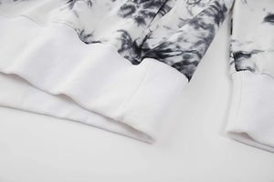 Nouveau style 2026 – Sweat à capuche polaire tie-dye pour homme, décontracté, respirant, séchage rapide, mélange de coton, design personnalisé, vente en gros - Product Image 6