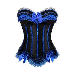 Ropa de mujer Material de cuero de color sólido Corsé de mujer de alta calidad Venta superior Diseño único Corsés de moda para mujer Servicio OEM - Product Image 6