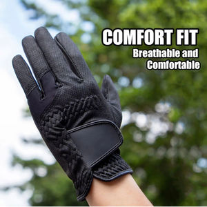 Vêtements de sport professionnels de haute qualité Cabretta vert gants de golf en cuir véritable vente directe d'usine en peau de mouton - Product Image 3