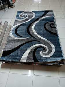 Alfombra Turca de Poliéster Afelpada Adiva, Tejida en Jacquard, de Pelo Alto, Acolchada, Reversible, Lavable, Antideslizante, Antibacteriana y Antimanchas - Product Image 4