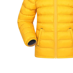 Comfortable Men's Puffer <b>Jackets</b> with Hooded Collar <b>Canvas</b> Fabric Unique High Street Style Personalized Logo - Product Image 5