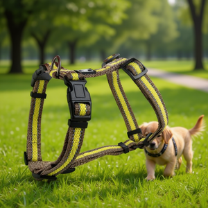 Pettorina per Cani Bicolore Riflettente con Cuciture Rinforzate - Product Image 3
