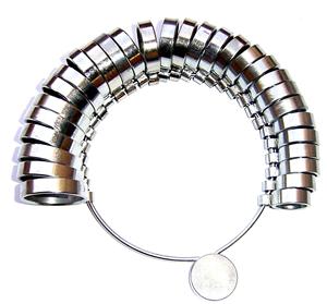 เครื่องวัดขนาดแหวนคุณภาพสูง แบบบาง ขนาด 31 และ 32 สำหรับทำเครื่องประดับ ขายส่ง ราคาถูกที่สุด สินค้าคุณภาพดี - Product Image 2