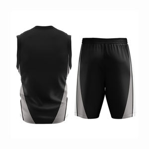 Uniformes de baloncesto personalizados modernos con los servicios ODM más vendidos hechos de poliéster duradero impreso nuevo modelo logotipo personalizado - Product Image 2