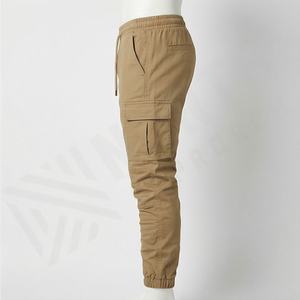 Pantalones Casuales de Algodón de Alta Calidad para Hombre, Diseño Moderno, Color Sólido, Pantalones Ajustados de Moda, Duraderos y Cómodos - Product Image 3