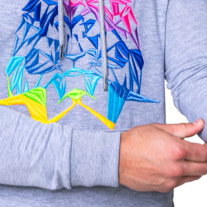 Sudaderas con Capucha Unisex de Invierno para Hombre, de Alta Calidad, con Logotipo Personalizado, Tejido de Poliéster/Algodón con Serigrafía - Product Image 6