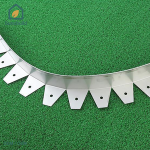 Sunsbuild Weathering Steel Grass <b>Stone</b> Border Solar Lighted Waterproof Luxury High Performance Easy Install Rectangle Durable - Product Image 6