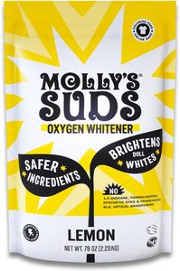 Molly's Suds Oxygen Whitener 79 oz Sans chlore Alternative au blanchiment sans danger pour les couleurs Huile essentielle de citron Détachant - Product Image 5