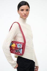 Bolso de Hombro con Cuentas Inspirado en el Mar, Bolso de Playa Hecho a Mano para Mujer, Bolso Cruzado Boho, Bolso de Viaje de Moda de Verano, Diseño Personalizado - Product Image 5