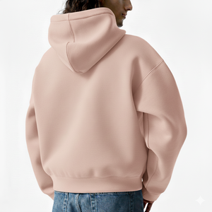 Custom Oversized Winter Hoodie 430gsm Heavyweight 100% Cotton Fleece High Quality <b>Y2K</b> <b>Streetwear</b> Man Hoodie with Pocket - Product Image 6