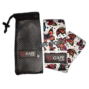 Wholesale Custom Sublimation Non-slip Polyester Fabric Loop Hip <b>Resistance</b> <b>Bands</b> for Squats Gym Accessories Reasonable Market - Product Image 6