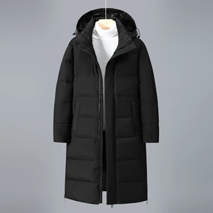 เสื้อแจ็คเก็ตขนเป็ดมีฮู้ดสำหรับผู้ชาย, ใหม่2024ฤดูหนาว - Product Image 2