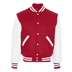 Best Quality Customized Logo Woolen Varsity <b>Jackets</b> <b>for</b> Winter-OEM Service High Quality Wholesale Windproof & Breathable - Product Image 4