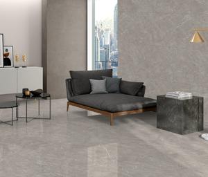 Collection Gris Carreaux en porcelaine polis vitrifiés antidérapants sur mesure Épaisseur 600X1200mm pour école Hôtel Villa Maison Salle de bain - Product Image 4