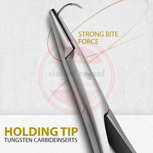 Mathieu Pince de placement élastique Porte-aiguille Instruments orthodontiques Pince orthodontique dentaire en acier inoxydable de qualité supérieure - Product Image 6