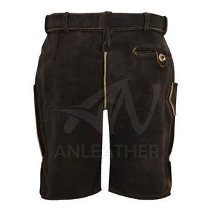 Dernier arrivage Short bavarois pour hommes avec logo personnalisé-Hot Selling German Traditional Knee Casual Breathable Lightweight Button - Product Image 2