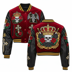 Chaqueta recortada de mezcla de lana de primera calidad Diseño minimalista Pedidos al por mayor para boutiques y minoristas - Product Image 2