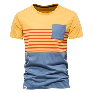 T-shirt à manches courtes pour homme léger et personnalisé, vente flash d'été, 100% coton, couleur personnalisée, motif uni - Product Image 2