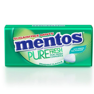 Chicle Sin Azúcar Mentoss Pure White Mint, Botella de 50 Piezas (Paquete de 6), Chicle Sin Azúcar Mentoss con Sabor a Lima y Menta, Dulce Exótico - Product Image 3