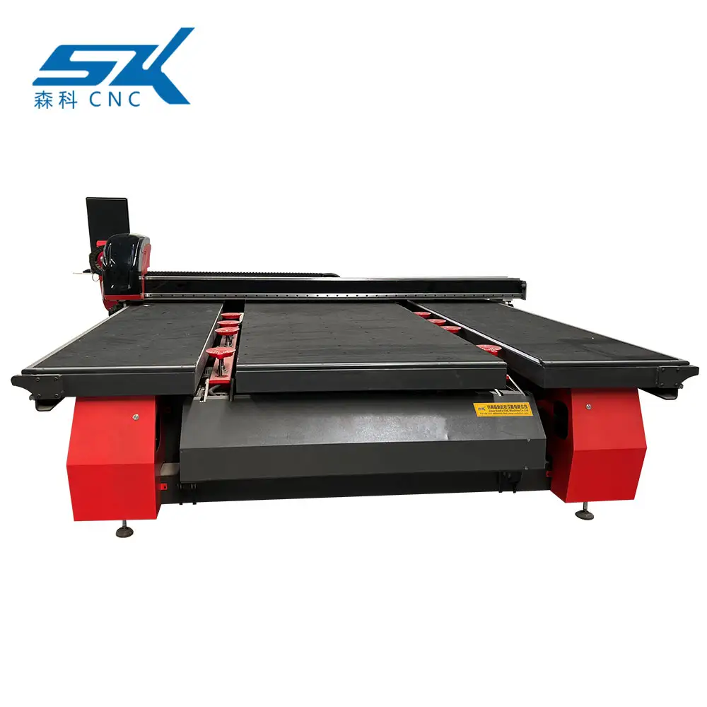 Big giảm giá CNC kính tự động máy cắt dòng với kính tải