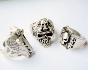 Collar de Plata con Circonita Cúbica en Forma de Calavera de Araña para Disfraz de Bruja de Halloween, Estilo Bohemia, Fantasma, Vapor, Religioso Cristiano, Aleación - Product Image 4