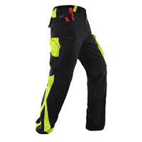 Vente en gros d'usine Pantalon de travail respirant et ignifuge imperméable de niveau D Pantalon cargo multi-poches en polyester pour hommes