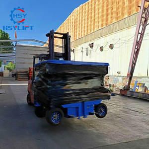 Plateforme élévatrice électrique 500 kg 4-18 m à prix réduit, tracteur manuel mobile, élévateur à ciseaux remorquable - Product Image 5