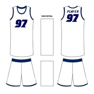 ชุดบาสเก็ตบอลแบบกลับด้านได้ ออกแบบเองได้ สำหรับชุดกีฬา - Product Image 5