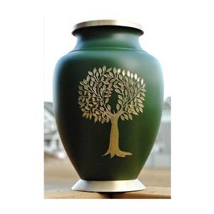 Más vendidos con precio barato Artesanía Urna para cenizas humanas Oro Metal Urna Cremación Fabricante DE LA India con la mejor calidad - Product Image 4