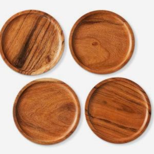 SCORE WOOD ROUND COASTER TAILLE PERSONNALISÉE Fait à la main pour les articles de table et de cuisine en gros de haute qualité du Vietnam - Product Image 2