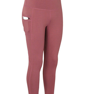 Women Leggings Buttery Soft Workout Leggings Booty <b>Tights</b> Brushed Seam Yoga Pants with Side Pockets customized size - Product Image 2