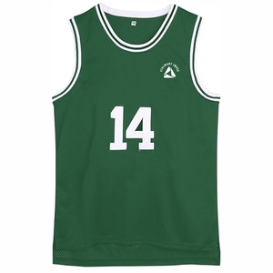 Camiseta de baloncesto al por mayor camiseta de baloncesto transpirable de secado rápido personalizada todos los equipos bordado personalizado camiseta de baloncesto clásica - Product Image 1