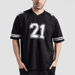 เสื้อตาข่ายคอวีคอวีแบบตาข่ายคอวีระบายอากาศได้ดี - Product Image 1